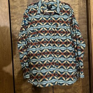 Ariat x Pendleton western/rodeo shirt